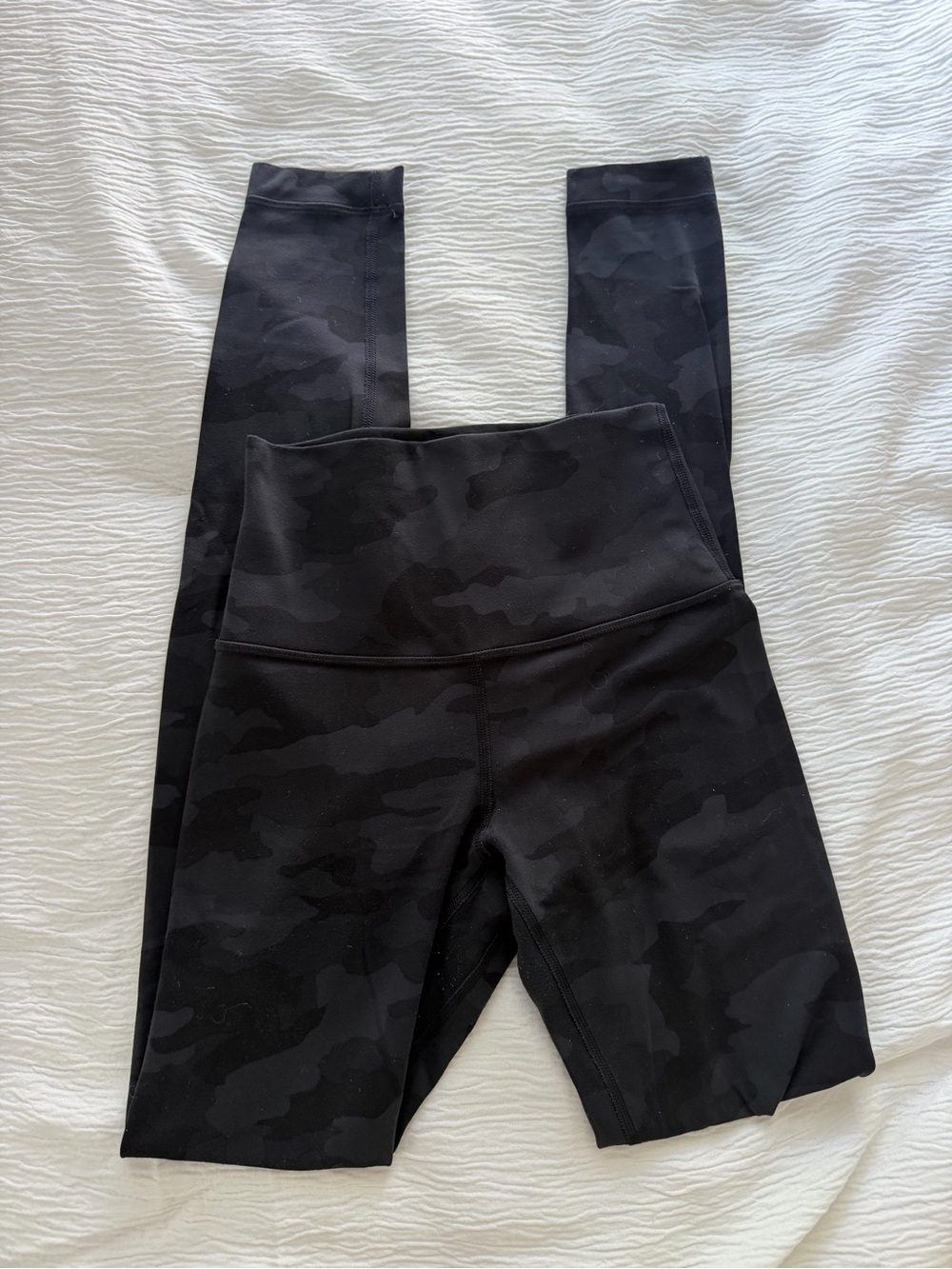 lululemon athletica Black Subtle Camo High-Waist Leggings